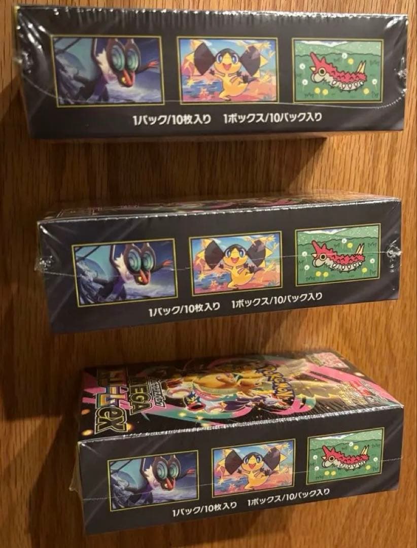 ポケモンカードゲーム MEGA ドリームex シュリンク付き未開封3BOX