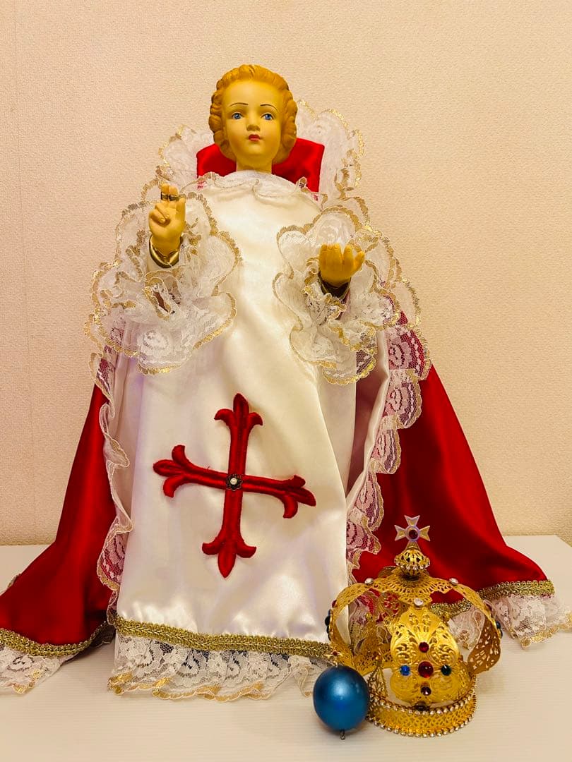 【訳あり超希少】プラハの幼子　衣装付き　キリスト