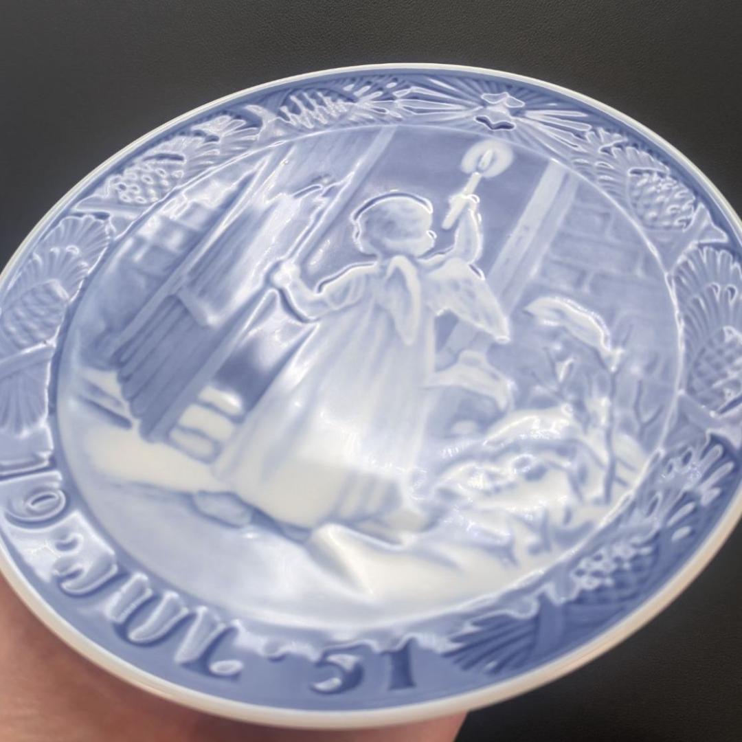 1951年 クリスマスの天使 ロイヤルコペンハーゲン イヤープレート1級品 美品