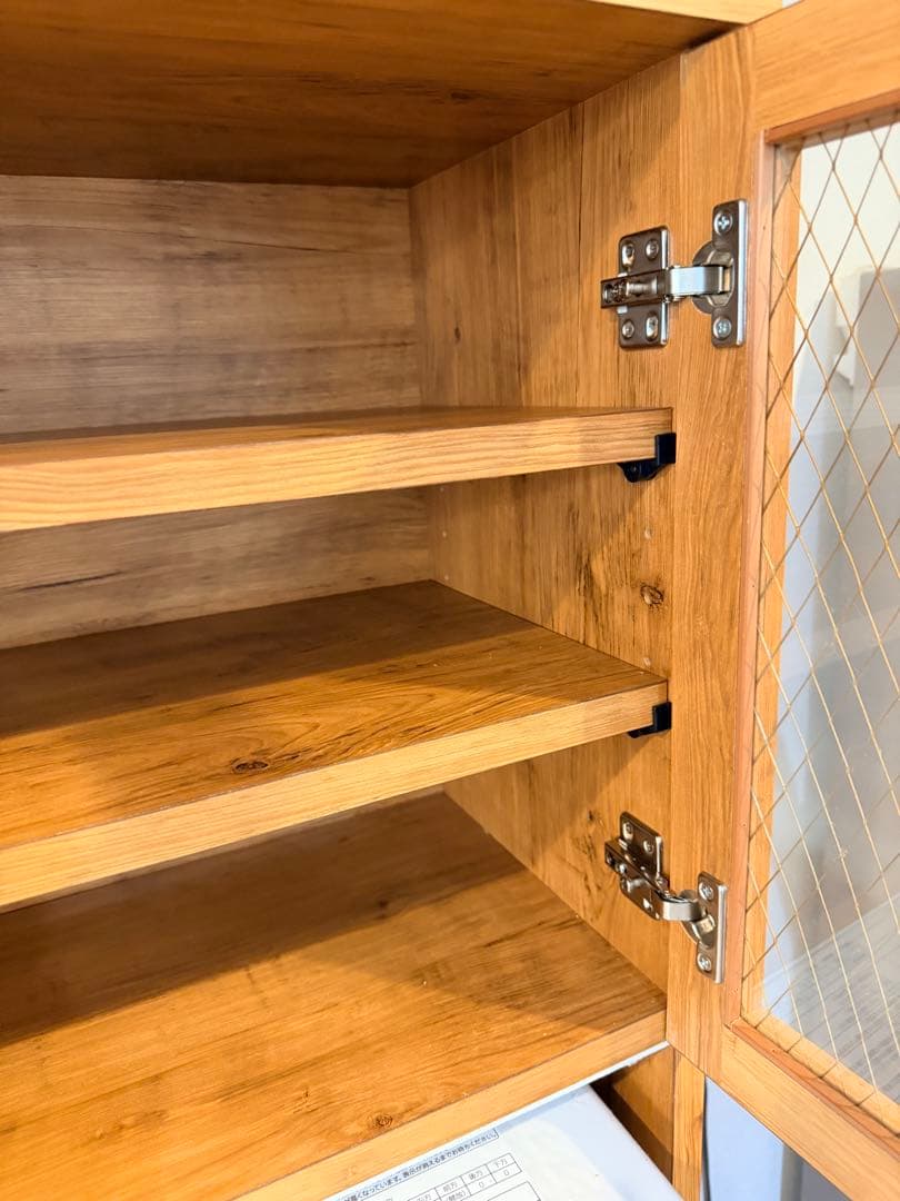 niko and ニコアンド ノワゼット オープンキャビネット キッチンボード