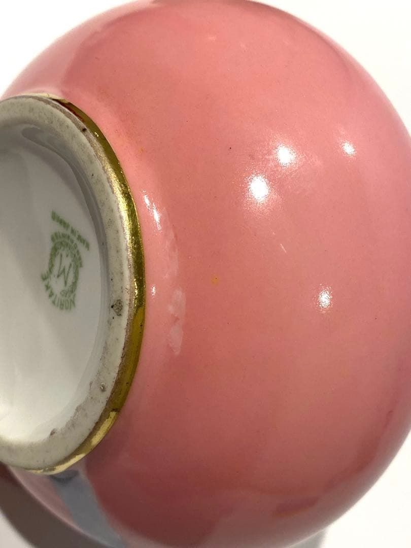 オールドノリタケ 鳥と花 花瓶 \"春\"