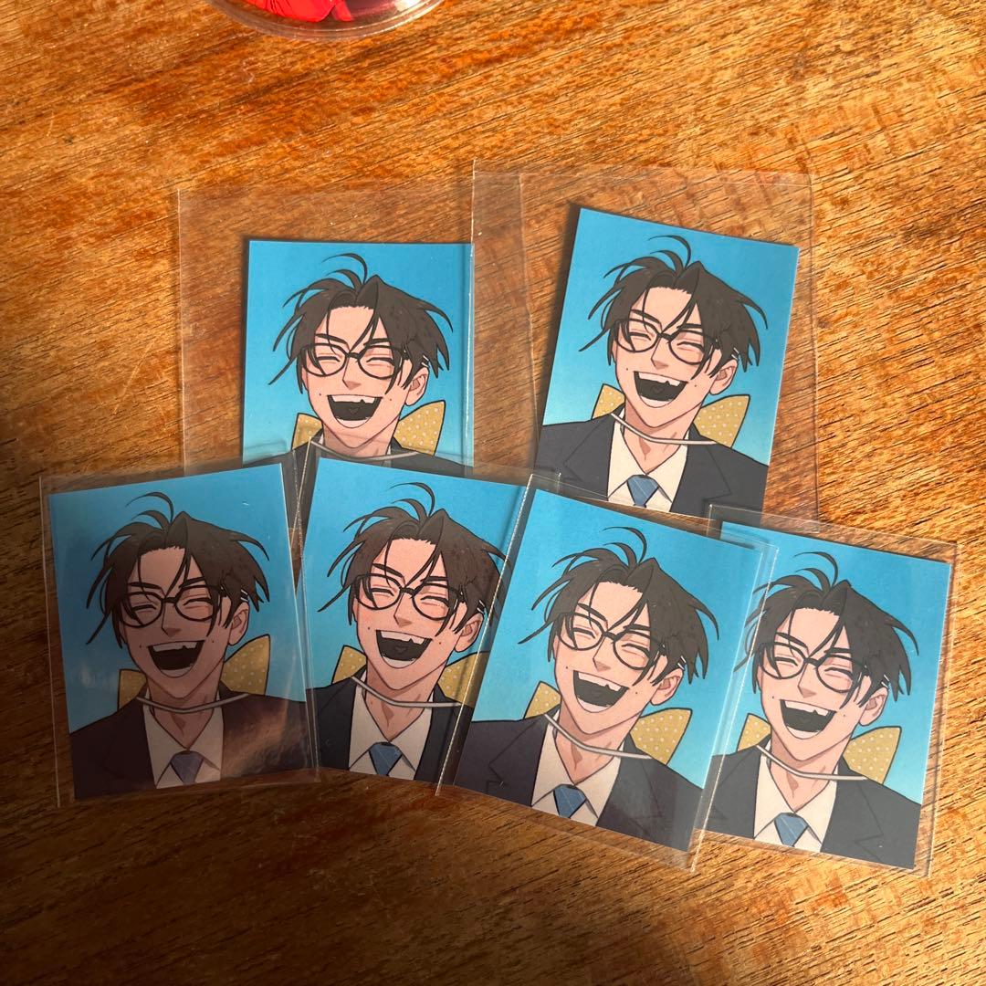 Syudou 運否天賦 証明写真風ステッカー 爆笑 - メルカリ