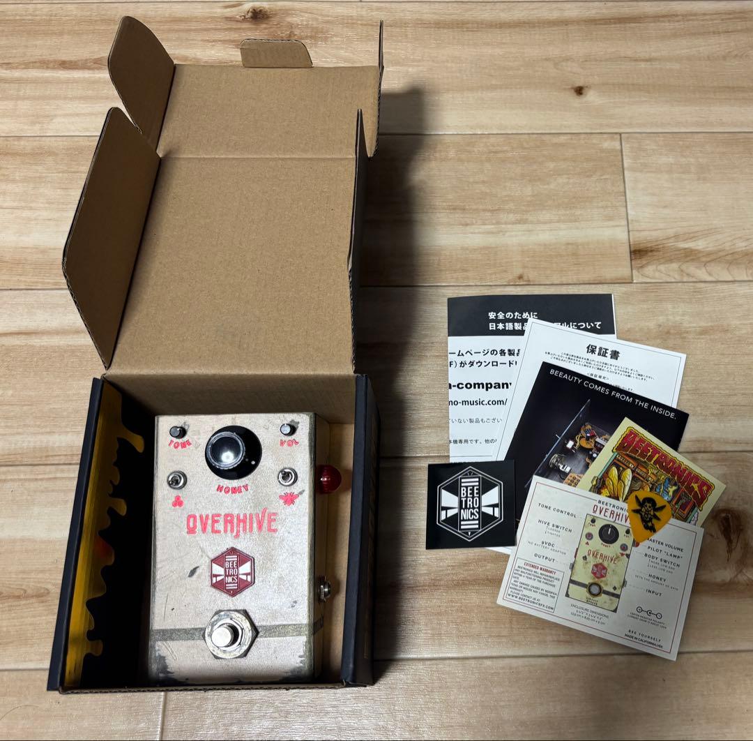 【美品】OVERHIVE オーバードライブ エフェクター