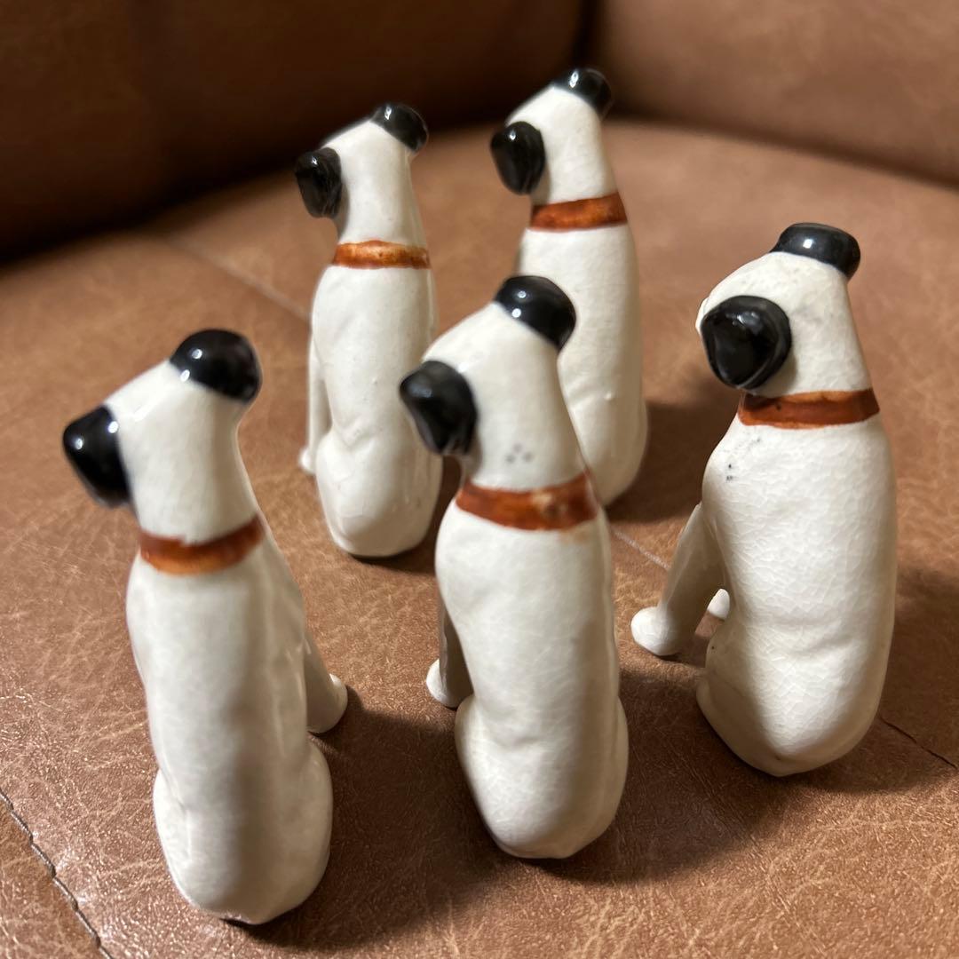 ★希少昭和レトロ◆Victor◆ビクター犬◆ニッパー犬の置物◆陶器製ビンテージ