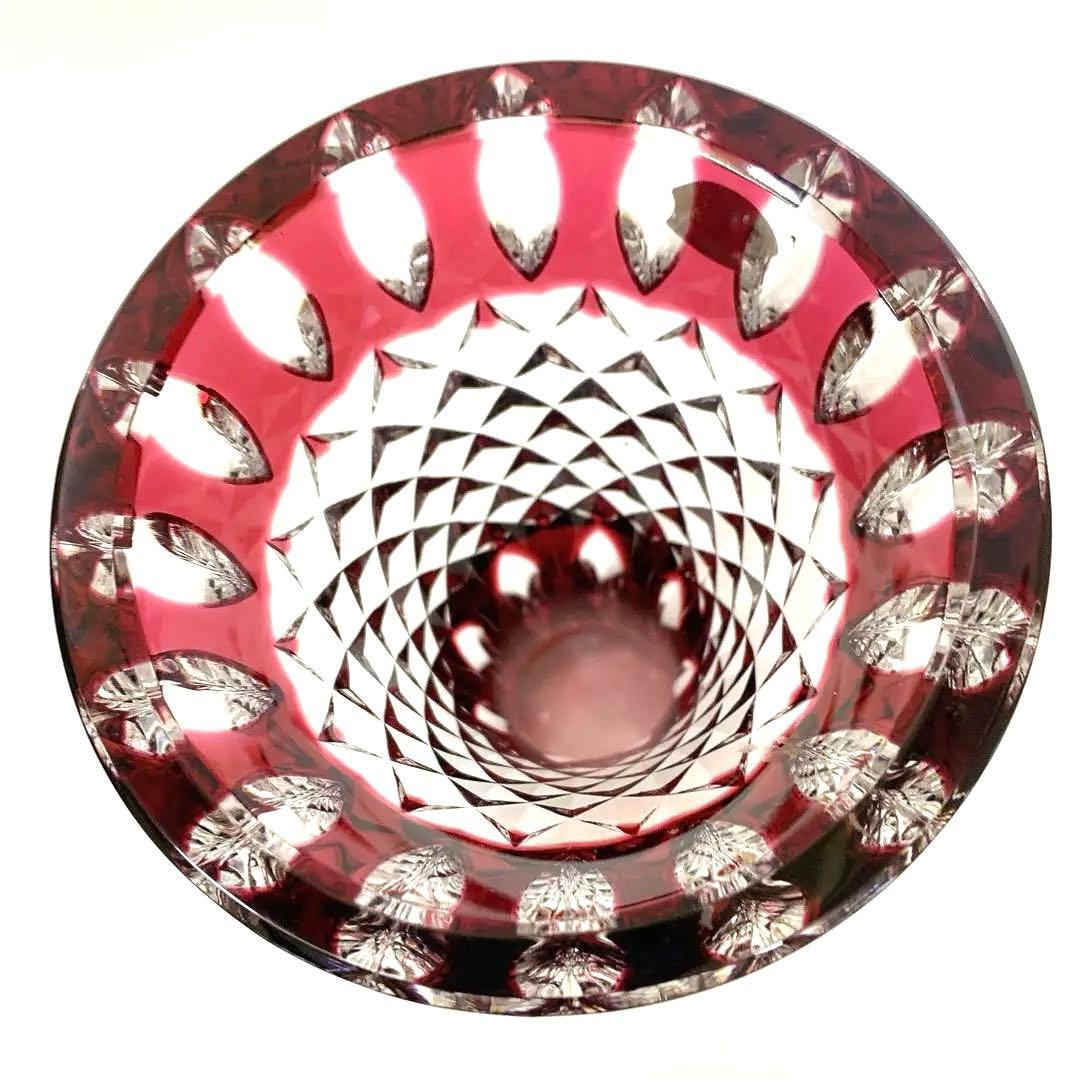 5147 美品 レア Val Saint Lambert 花瓶 クリスタル - メルカリ