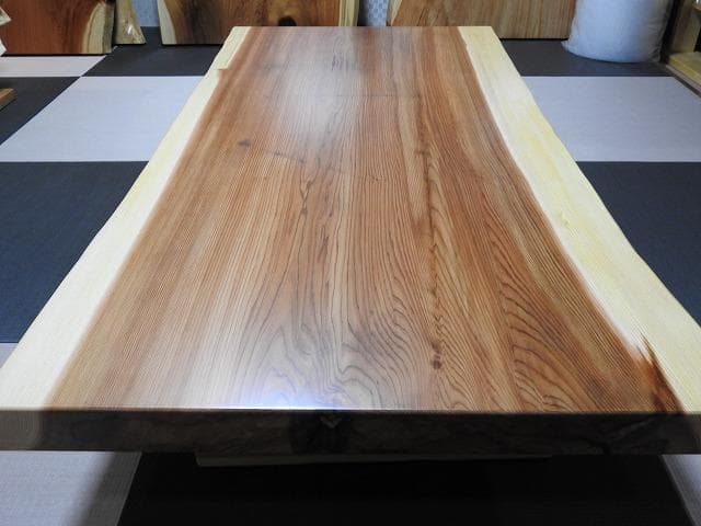 49 小国杉（熊本）一枚板座卓6帖～8帖厚板良品-オンラインショップ