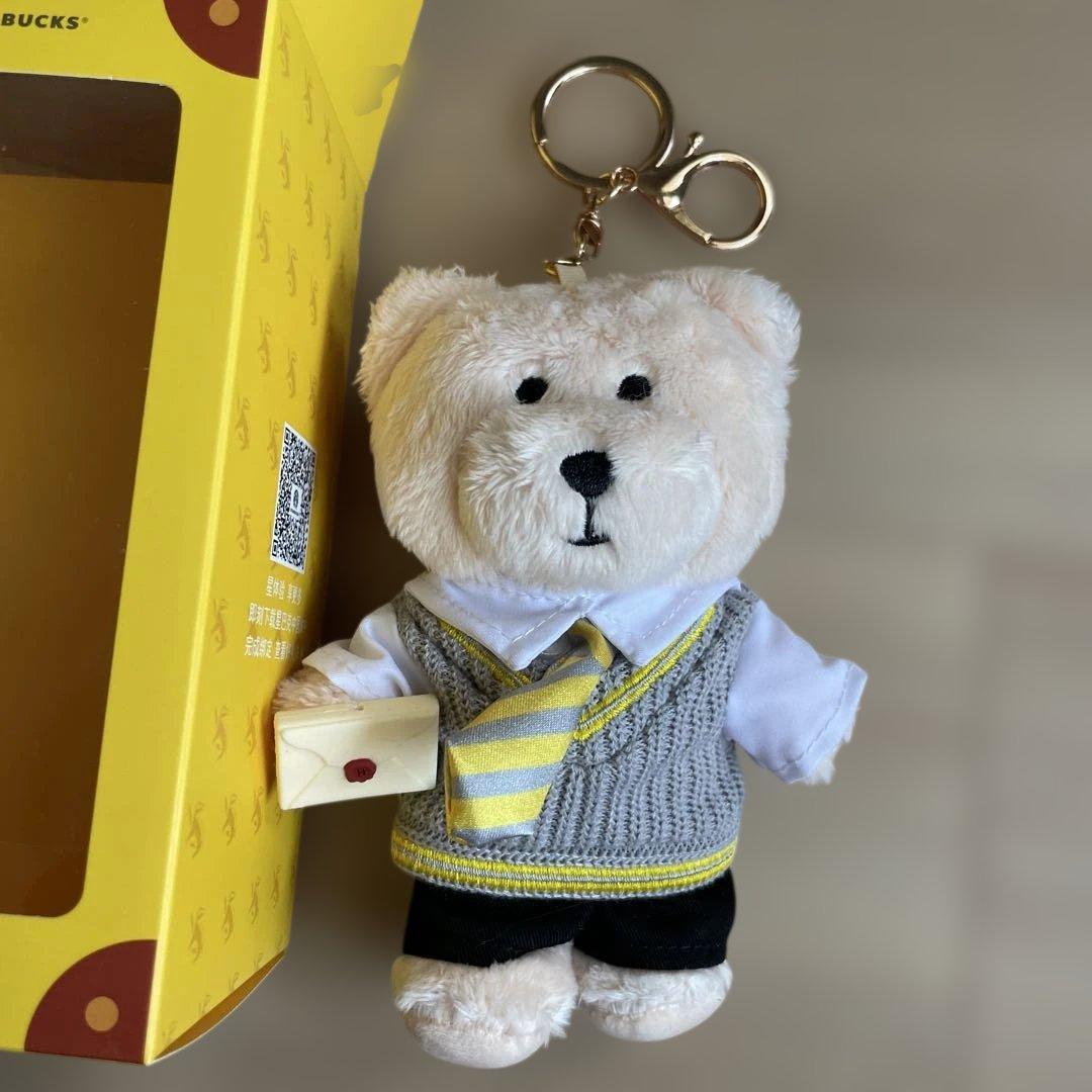 中国限定 スターバックス ハリーポッター 黄 ベアリスタ ぬいぐるみ