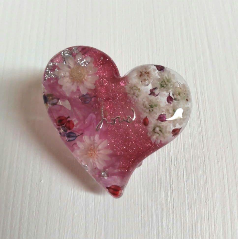 （ハンドメイド）レジンクリップ（文具）2個セット No.9