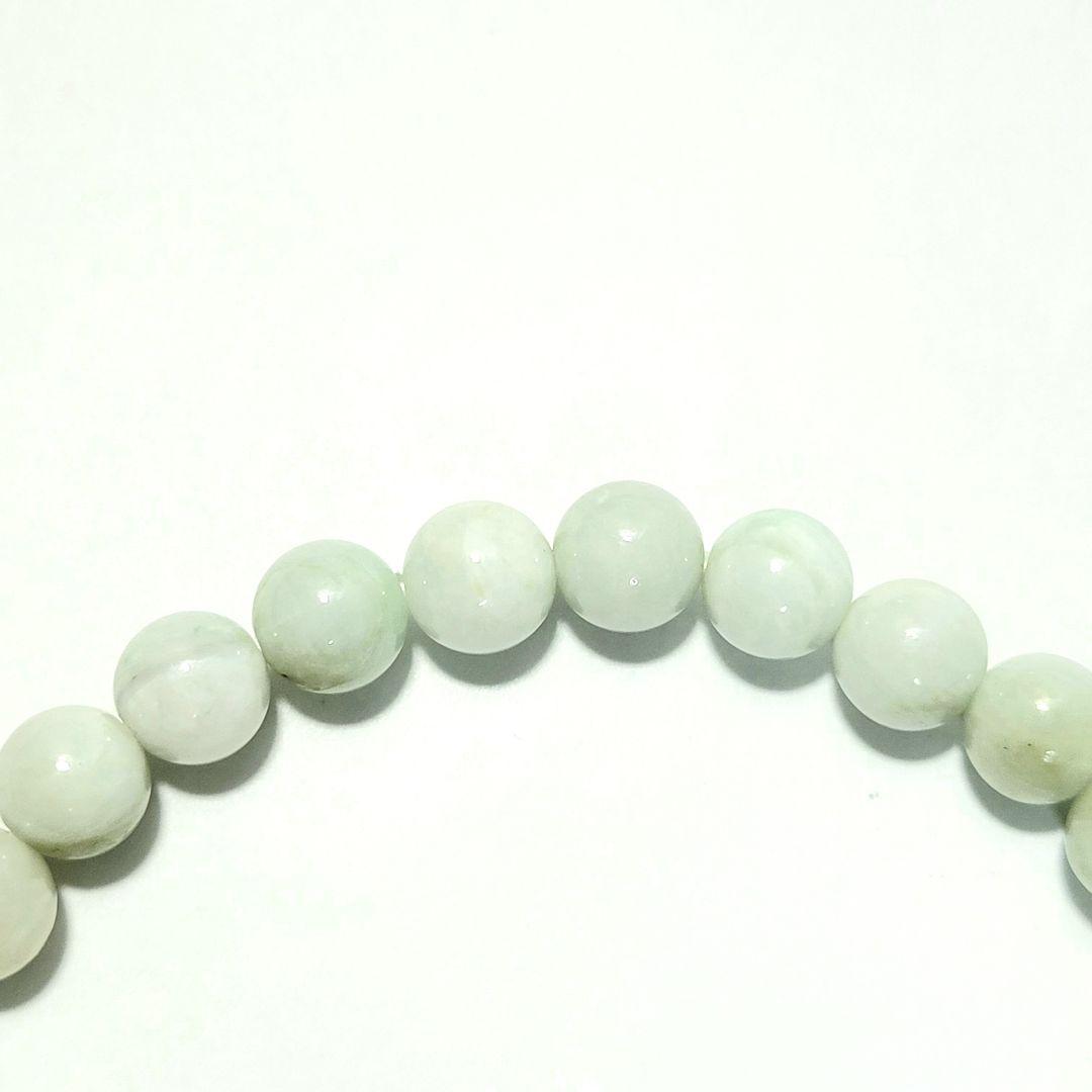 糸魚川翡翠ブレスレット:8㍉玉　BR0009