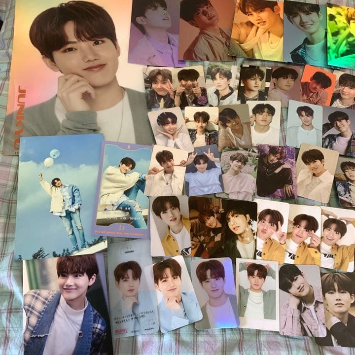 TREASURE ジュンギュ トレカ 特典 公式グッズ セット デビュー - メルカリ