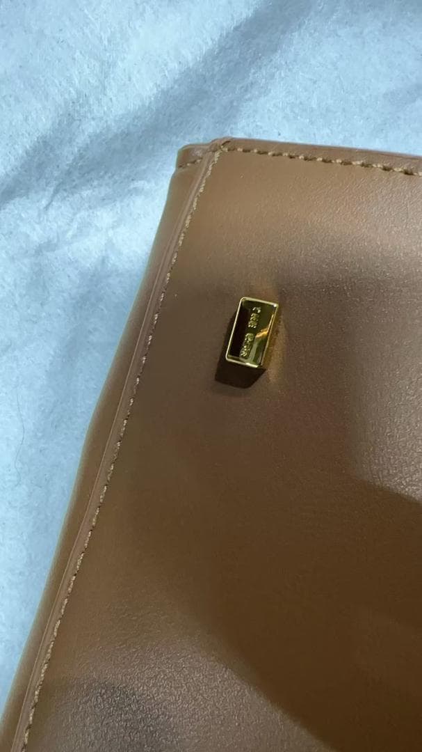 即日発送マルゴー ブラウンレザートートバッグ