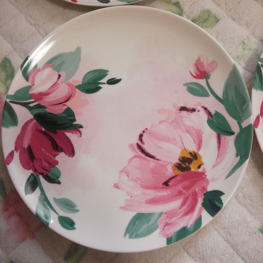 花柄皿 4枚セット キャスキッドソン