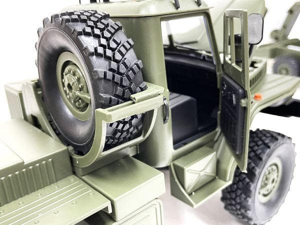 技術基準適合証明済 1/16 6WDミリタリー トレーラー WPL B36-3 - メルカリ