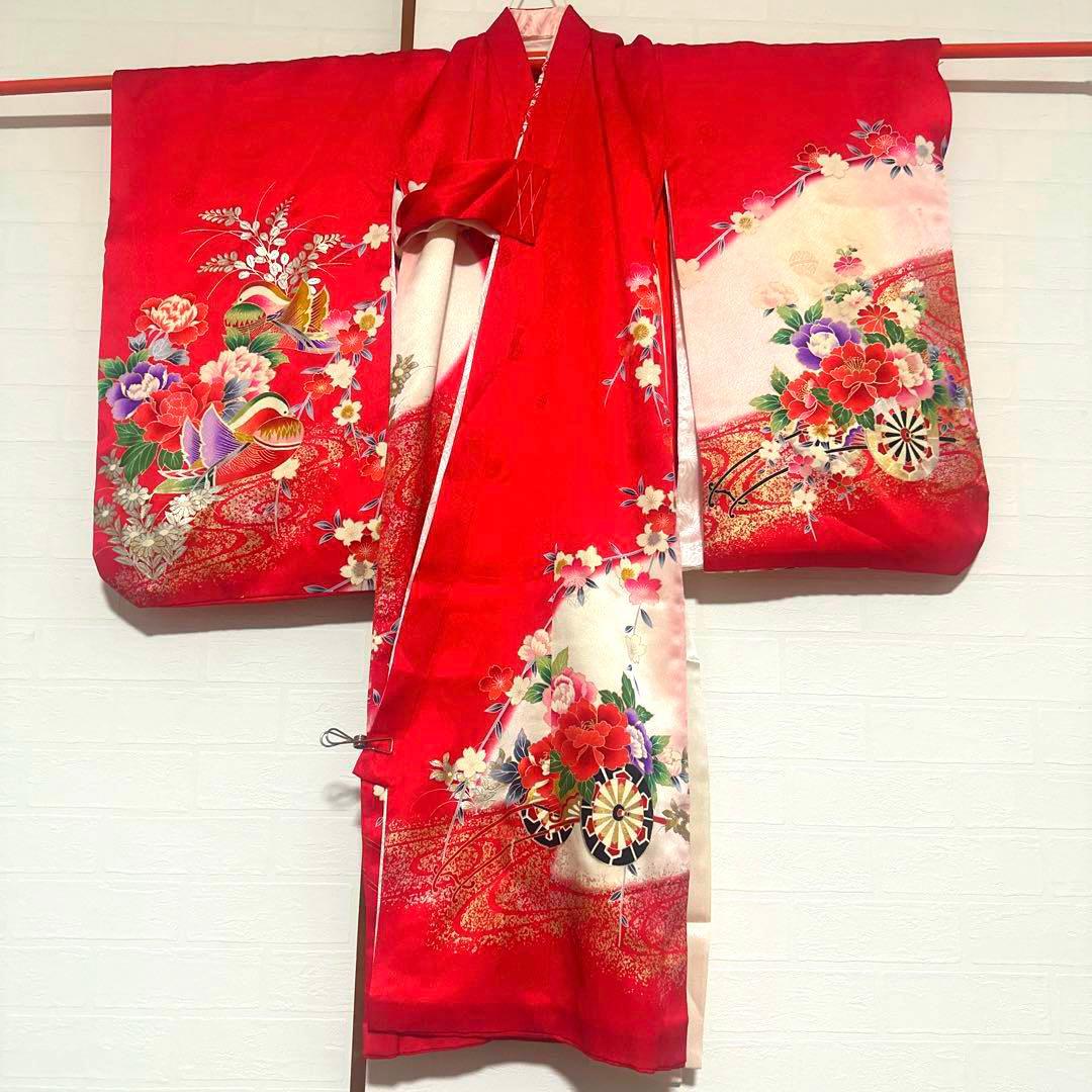 お宮参り 七五三 3歳 着物 長襦袢 産着 ひとつ身 アンティーク