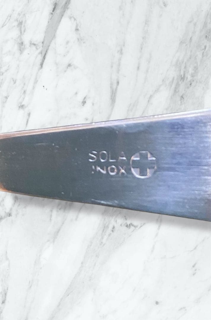 新品未使用 スイス軍 SOLA INOX カトラリー 3点セット