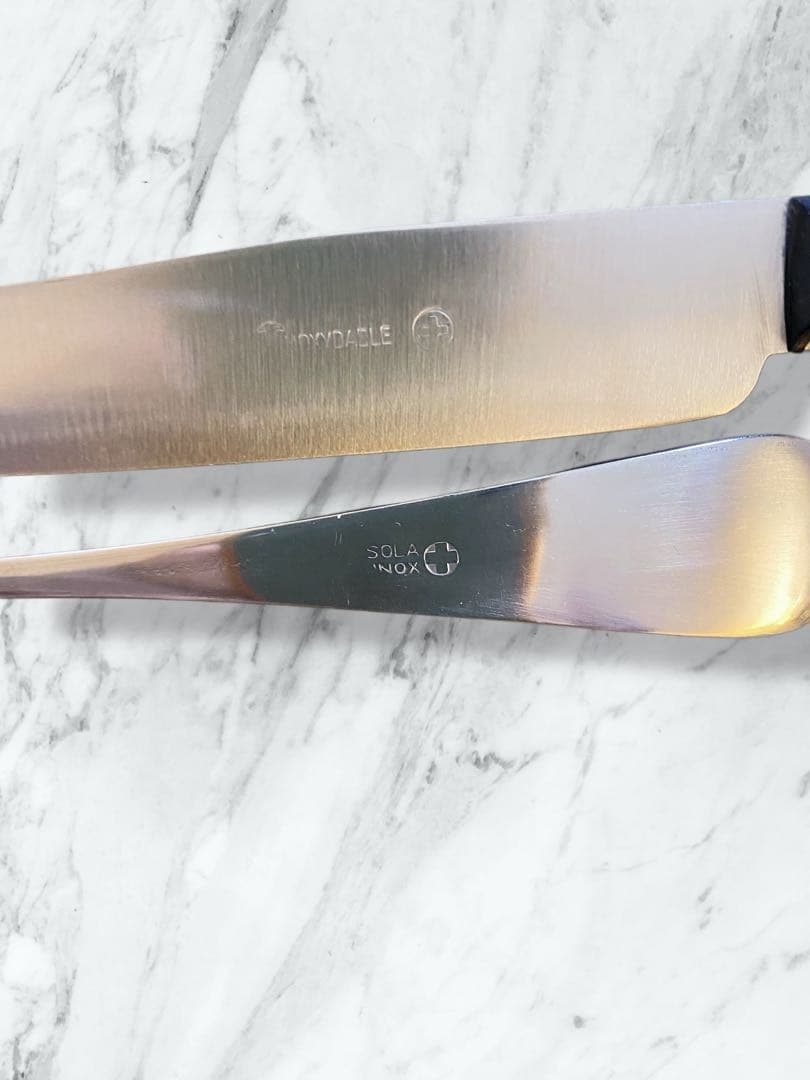 新品未使用 スイス軍 SOLA INOX カトラリー 3点セット