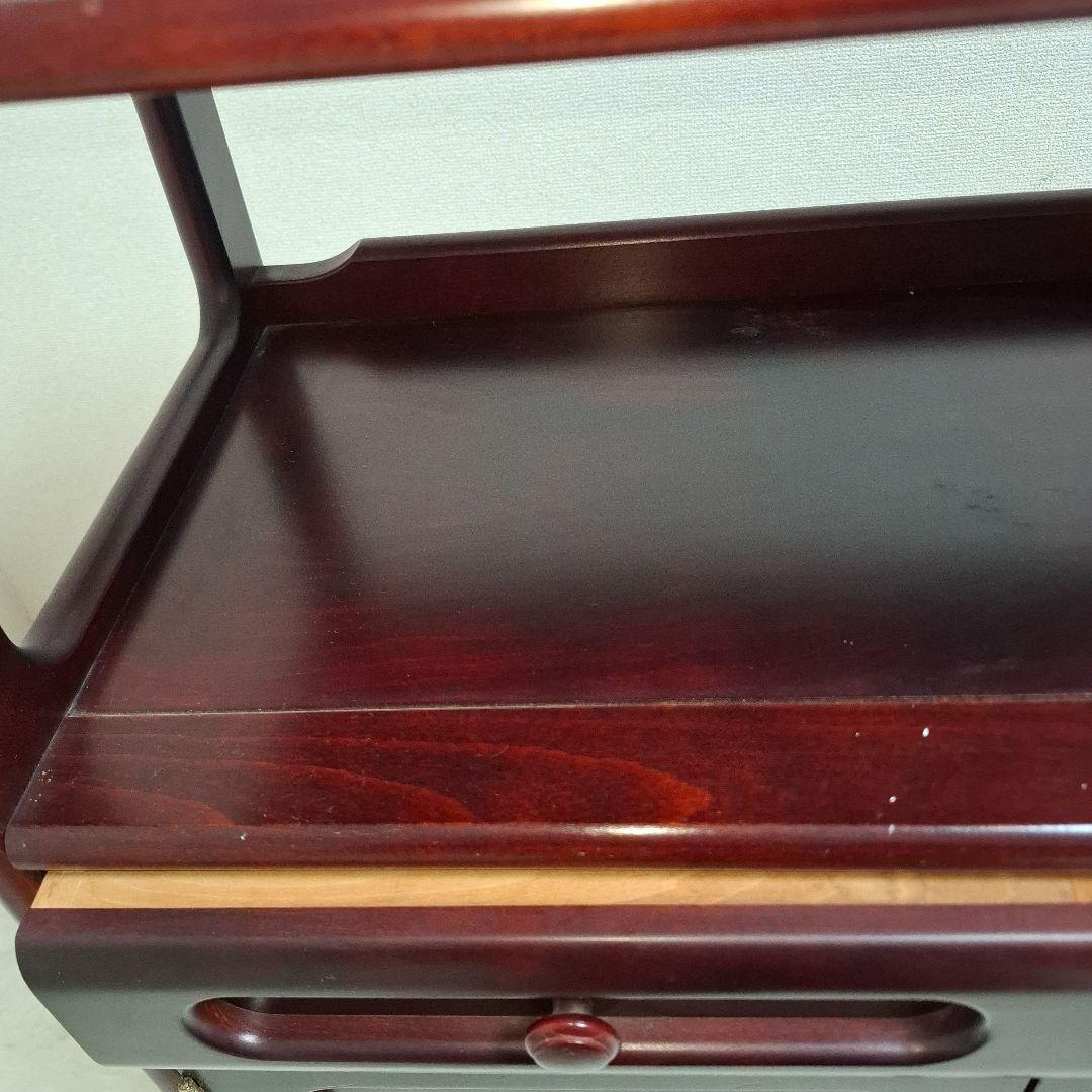 karimoku カリモク オールドカリモク 電話台 ファックス台