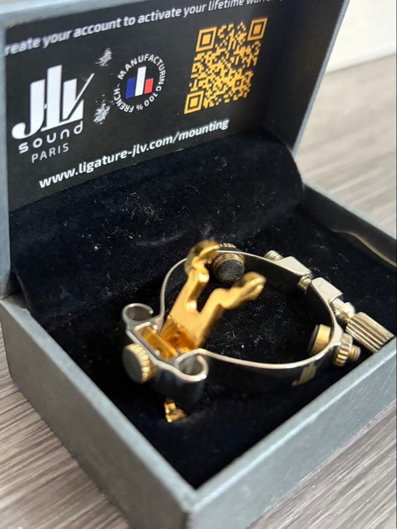 JLV クラリネットリガチャー プラチナメッキ仕上げ - メルカリ