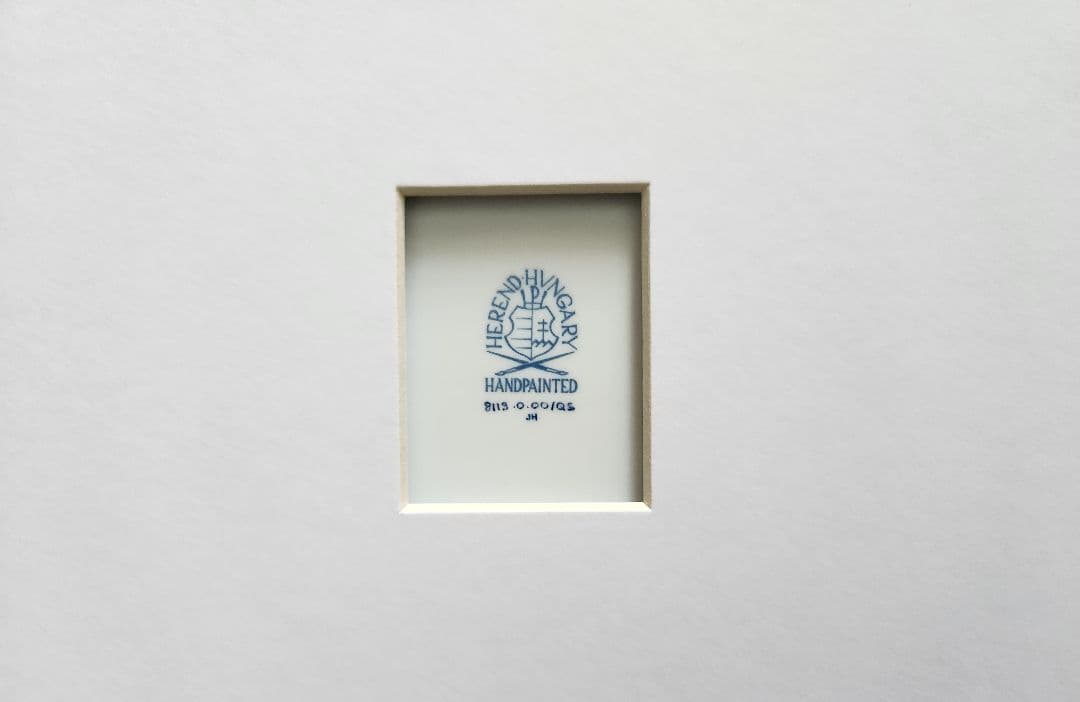 ヘレンド　フォーシーズンの陶板フレーム