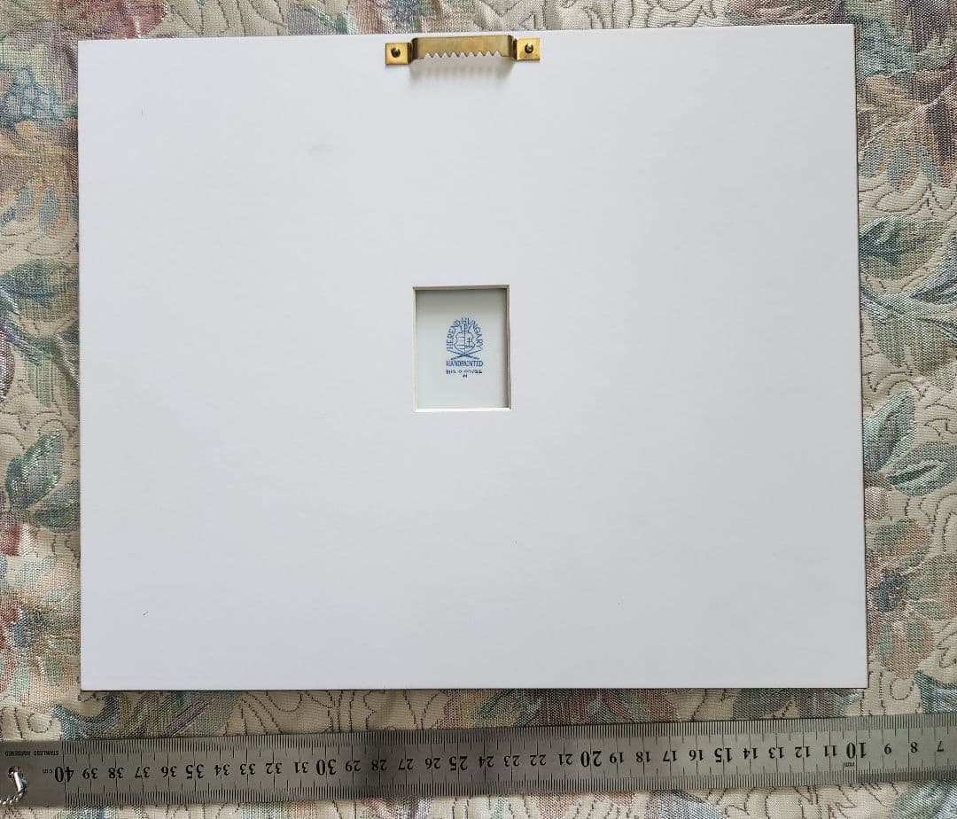 ヘレンド　フォーシーズンの陶板フレーム