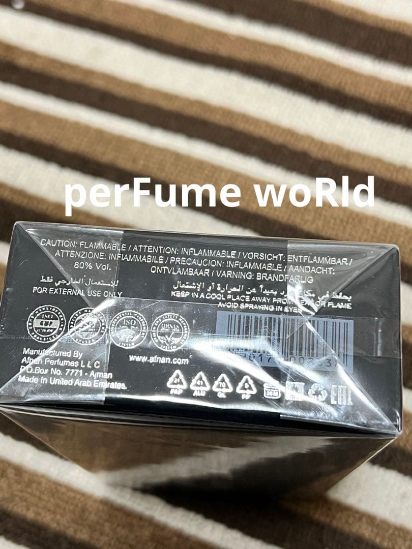 香水(男性用) Afnan 9pm perfume. edp 100ml