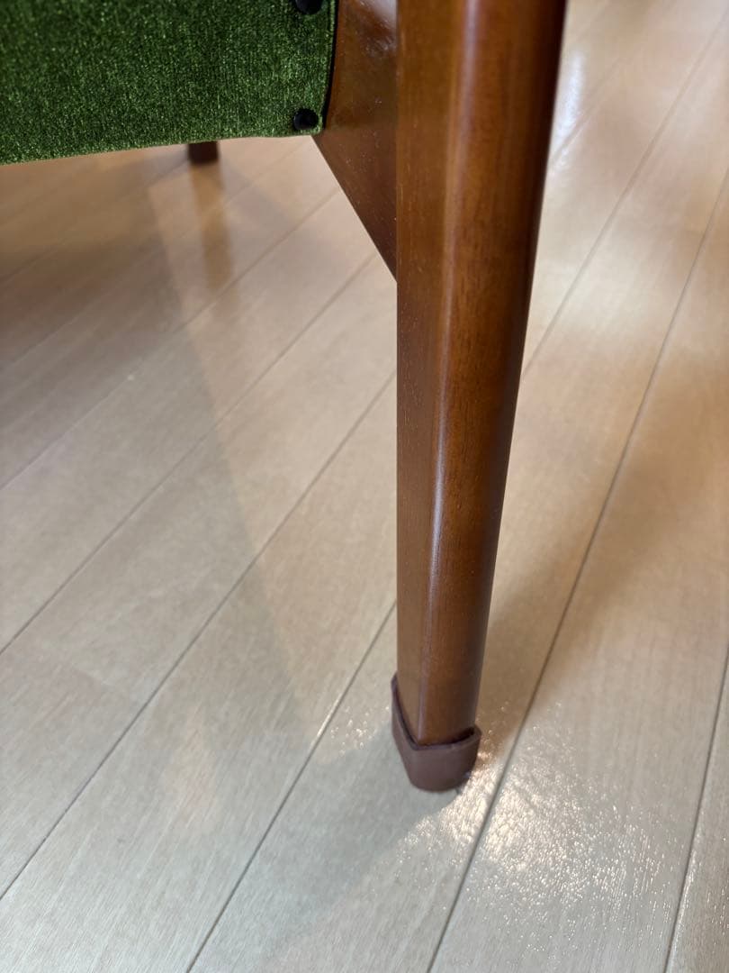 カリモク60 Ｋチェア　モケットグリーン