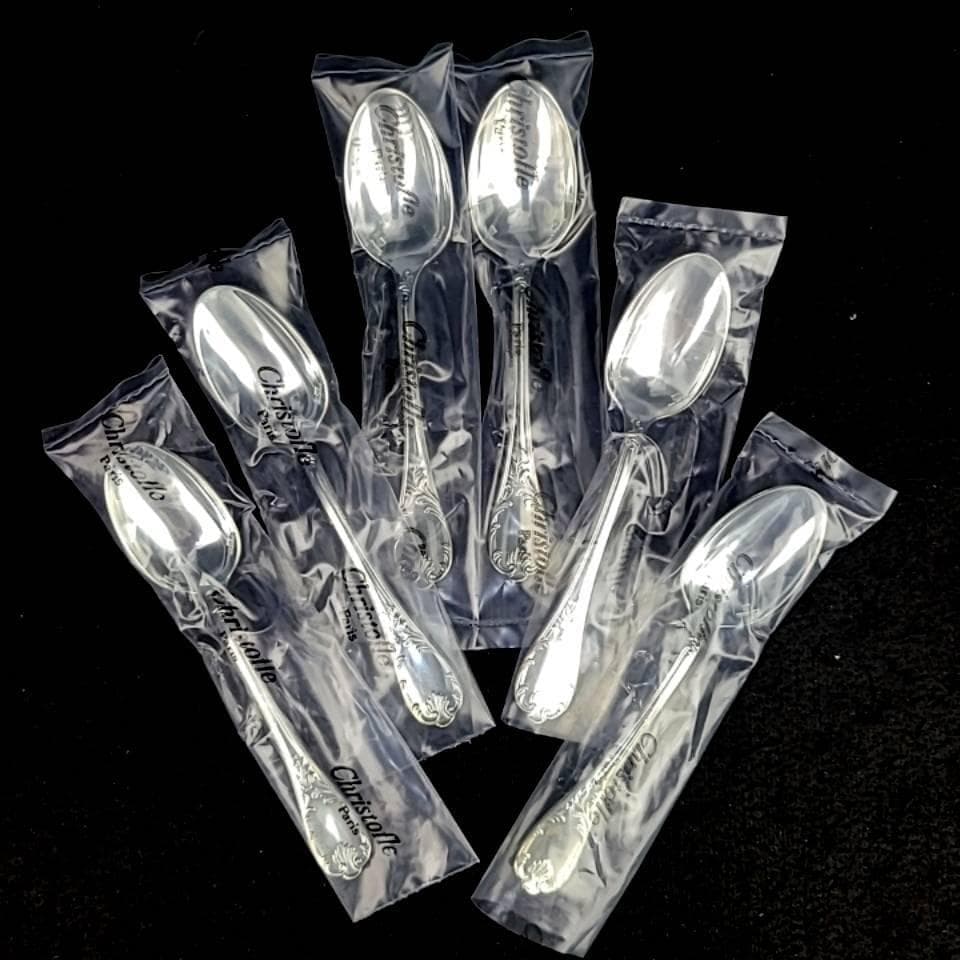 〇未使用〇クリストフル　マルリー　カトラリー　36本　6客　箱つき　セット 7