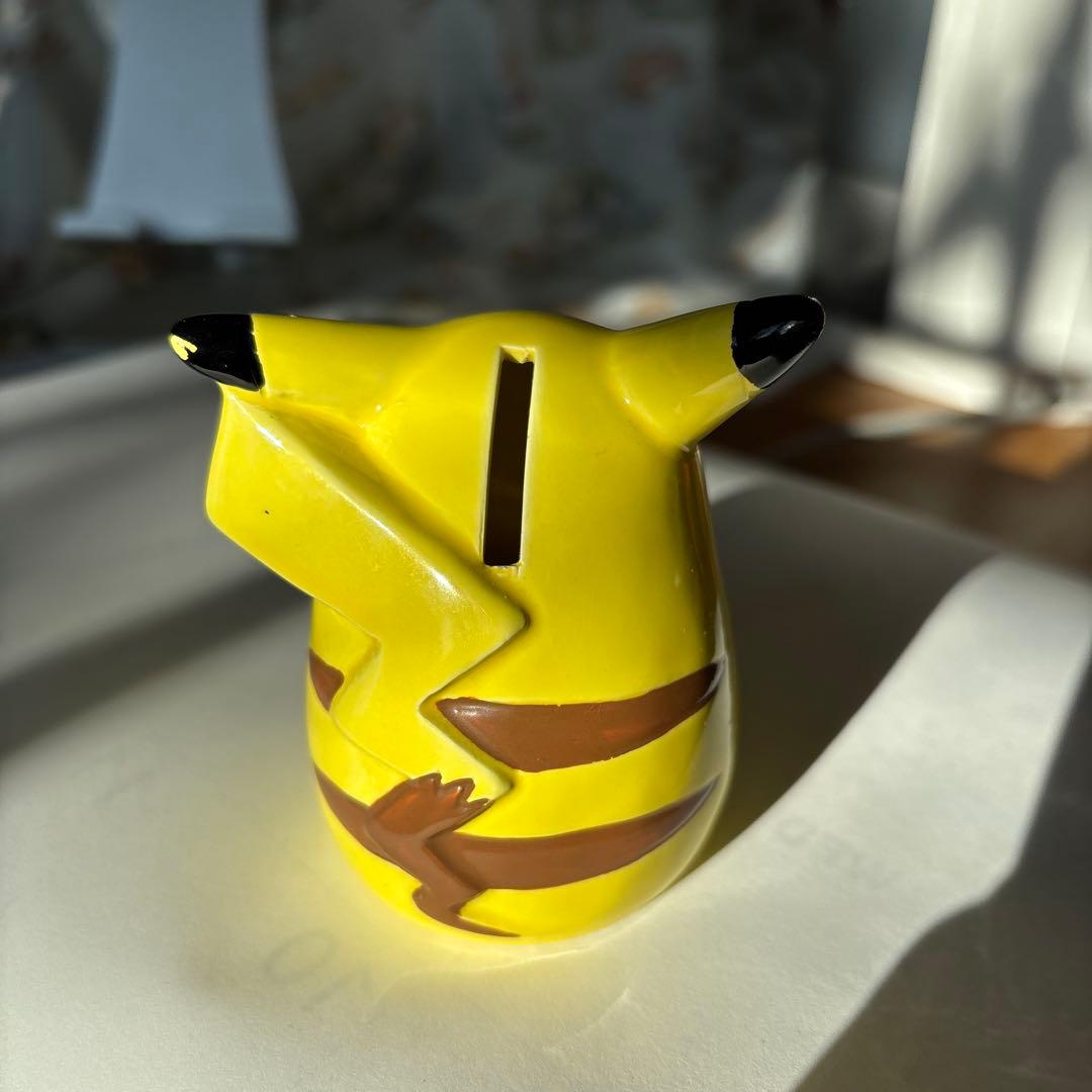 平成レトロ 初期 ピカチュウ 貯金箱 陶器製 - メルカリ