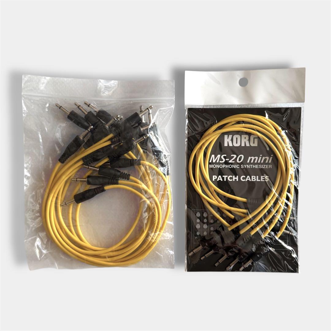 korg ms-20 mini 新品＋ケース(¥7000)セミモジュラーシンセ - メルカリ