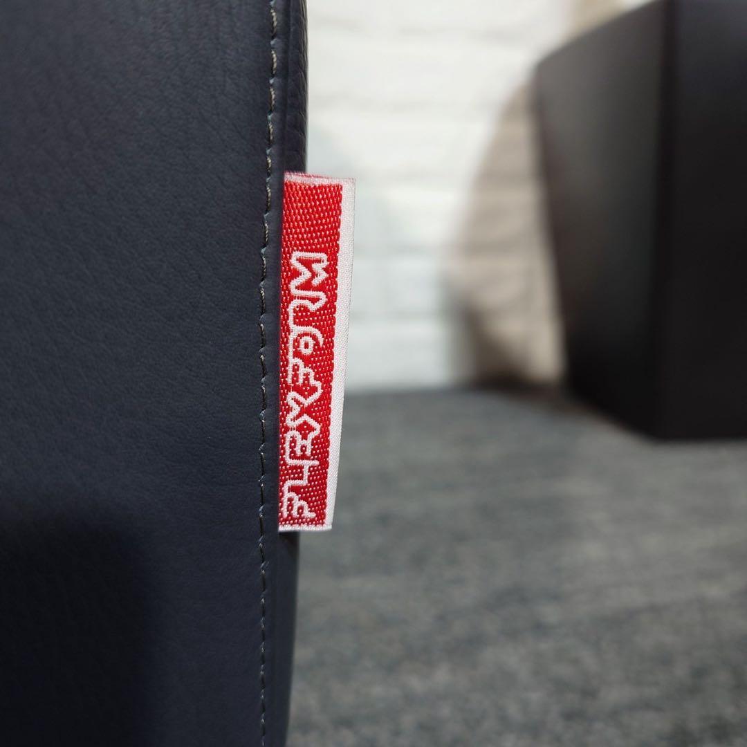 FLEXFORM オットマン スツール ソファ レザー インテリア C040