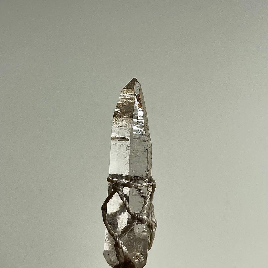 ヒマラヤ水晶 ガネッシュヒマール ＊ ハンドメイド マクラメネックレス 59