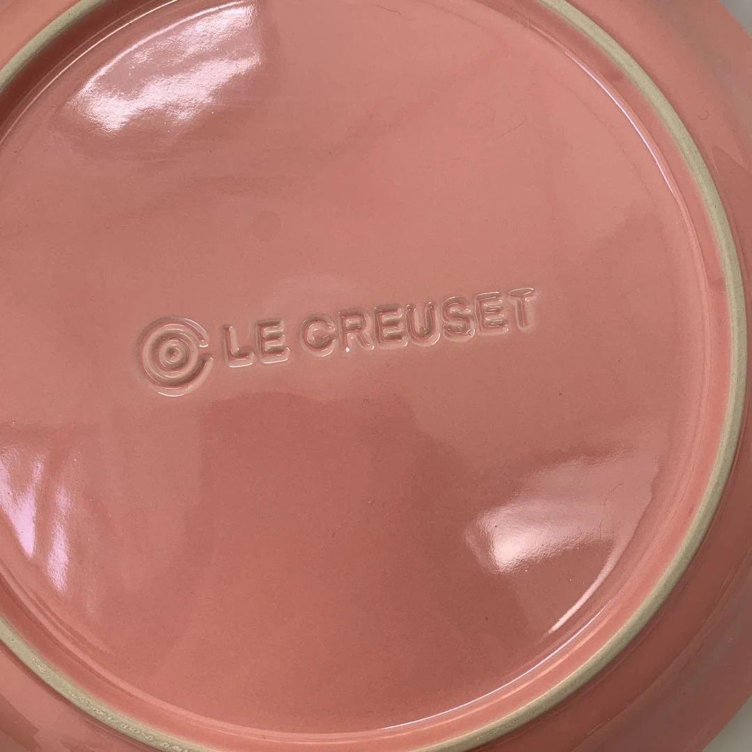 未使用 ル・クルーゼ ラウンド皿 ピンク 27センチ 2枚 - メルカリ
