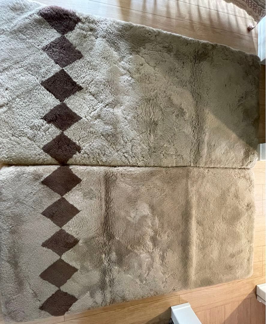 西川 マルハニチロ ムートンシーツ シングル2枚セット