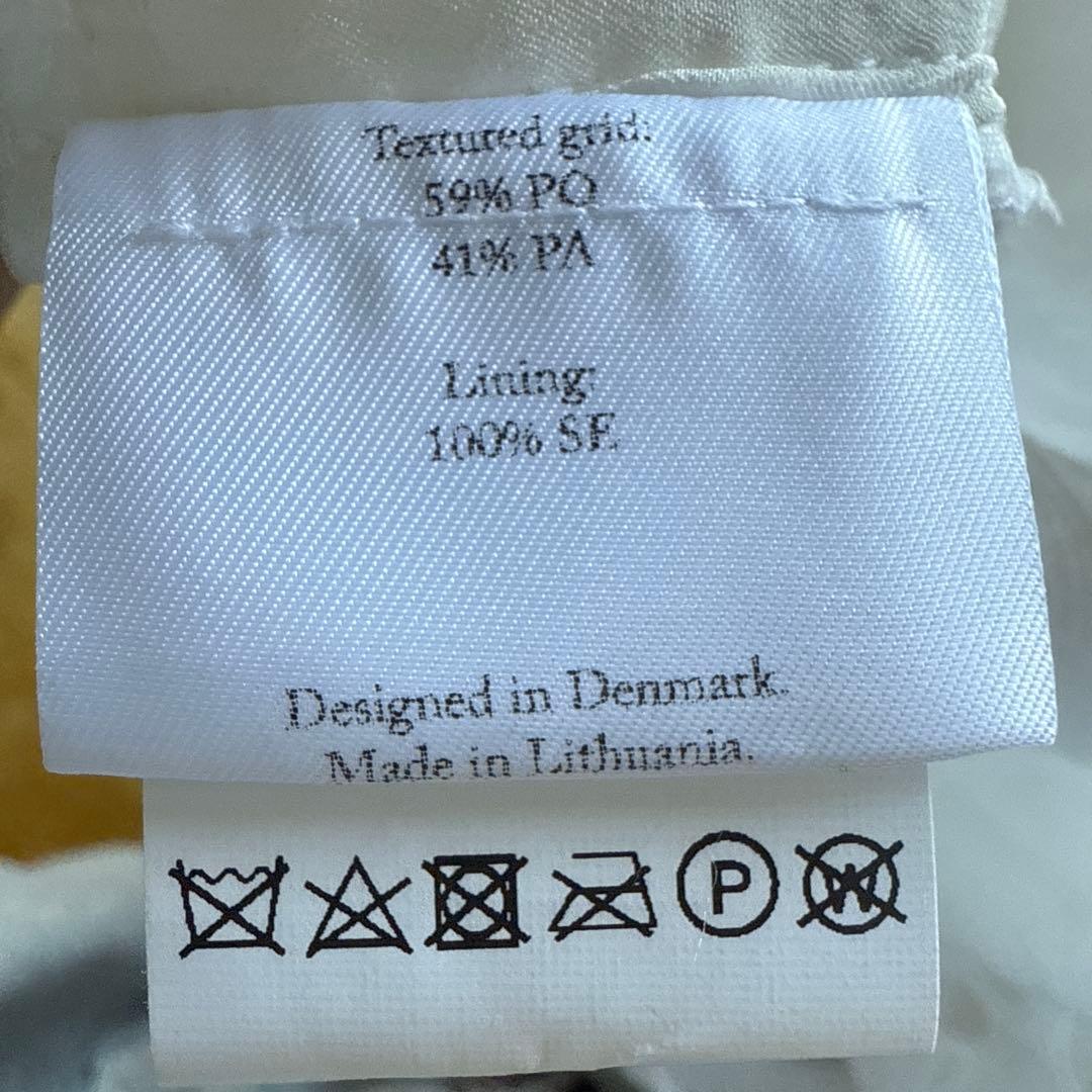 新品未使用　Cecilie Bahnsen ホワイトクッションカバー