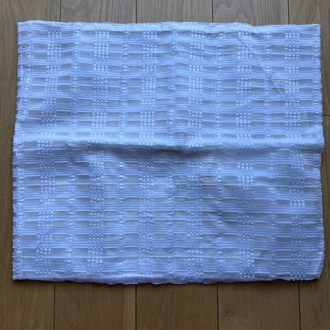 新品未使用　Cecilie Bahnsen ホワイトクッションカバー