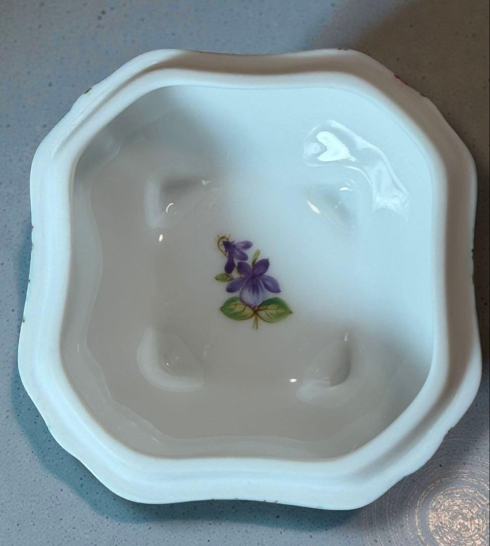 ヘレンド センチュリーボックス フォーシーズン 2003年 蓋付き 小筐