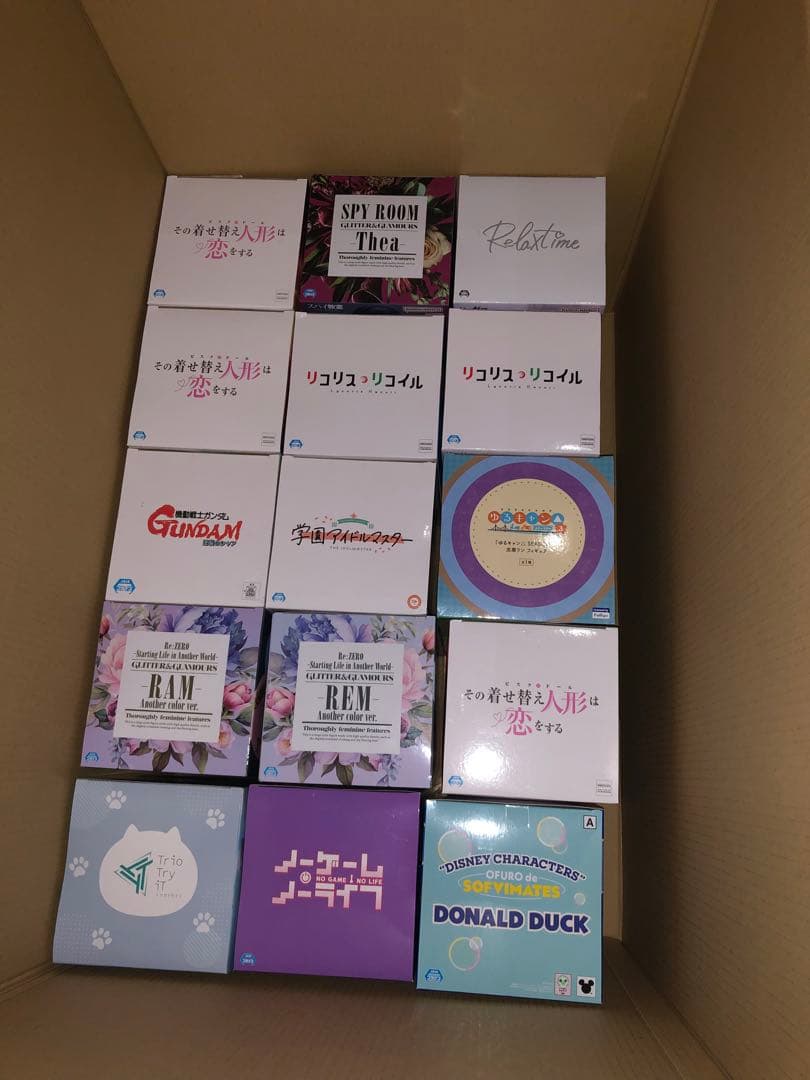 にごりり　リコリス　デアラ　まりん　レムラム　　セット　フィギュア　40個