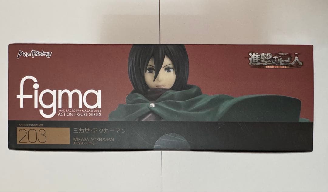figma 207 エレン・イェーガー & 203 ミカサ・アッカーマン