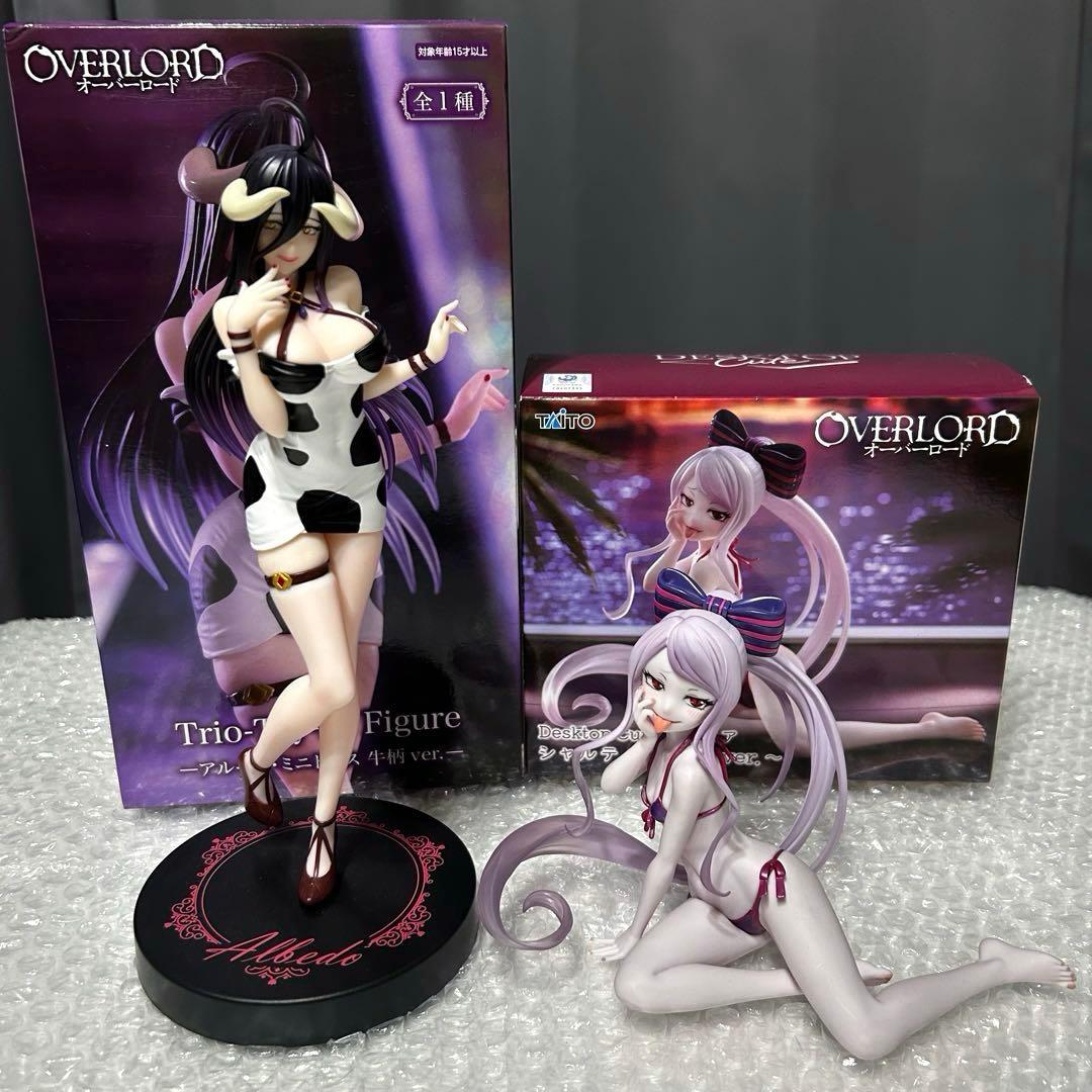 OVERLOAD アルベド シャルティア フィギュア - メルカリ