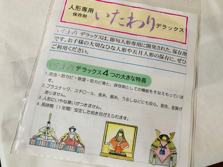 【未使用】雛人形 一秀 江戸木目込人形 ケース飾り