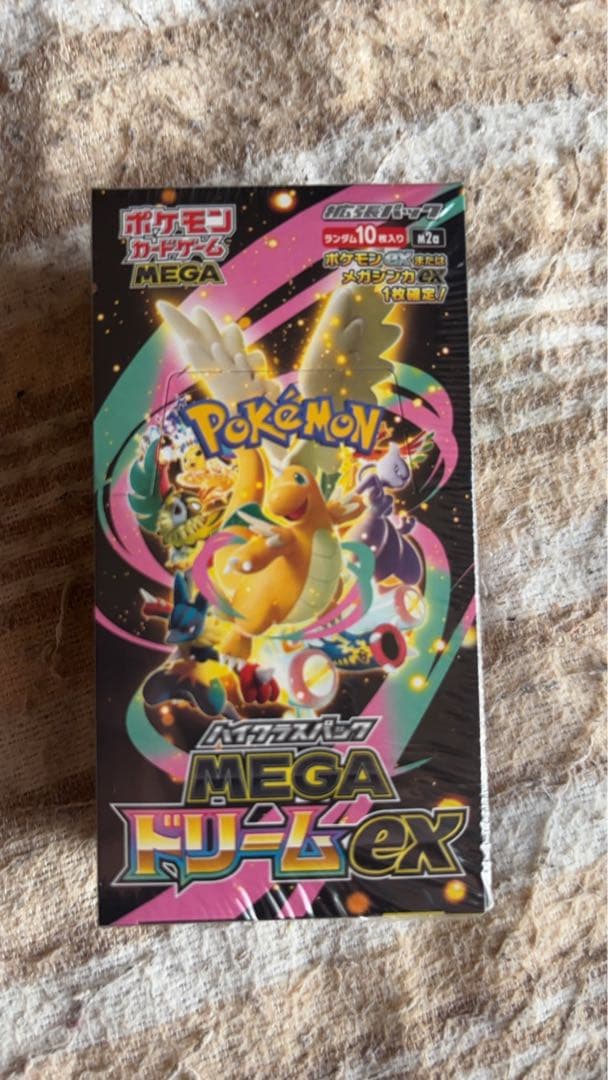 ポケモンカード MEGAドリームex シュリンク付き1BOX - メルカリ
