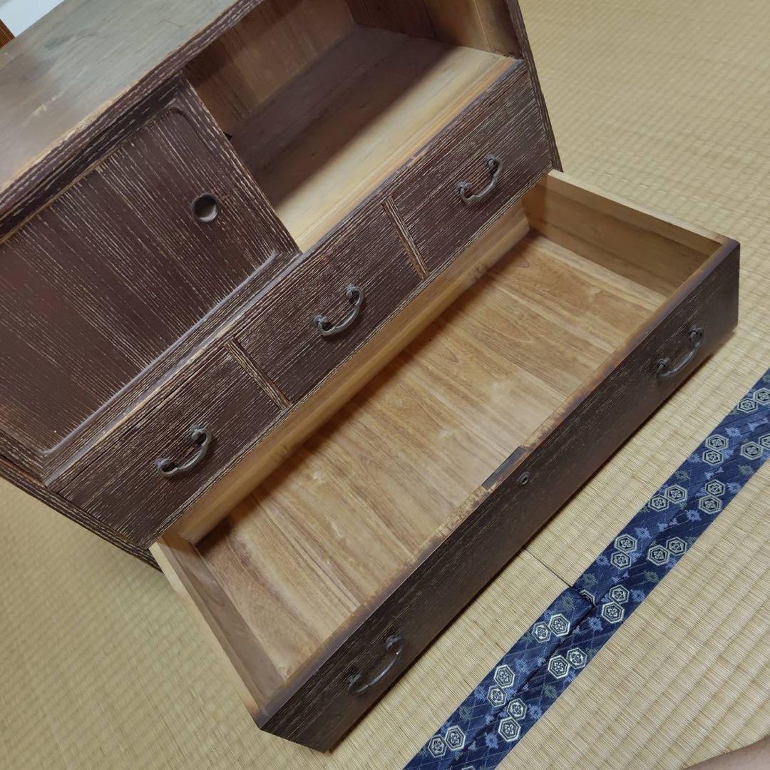 レア アンティーク 高級桐箪笥 昭和 タンス チェスト きり 家具 和風