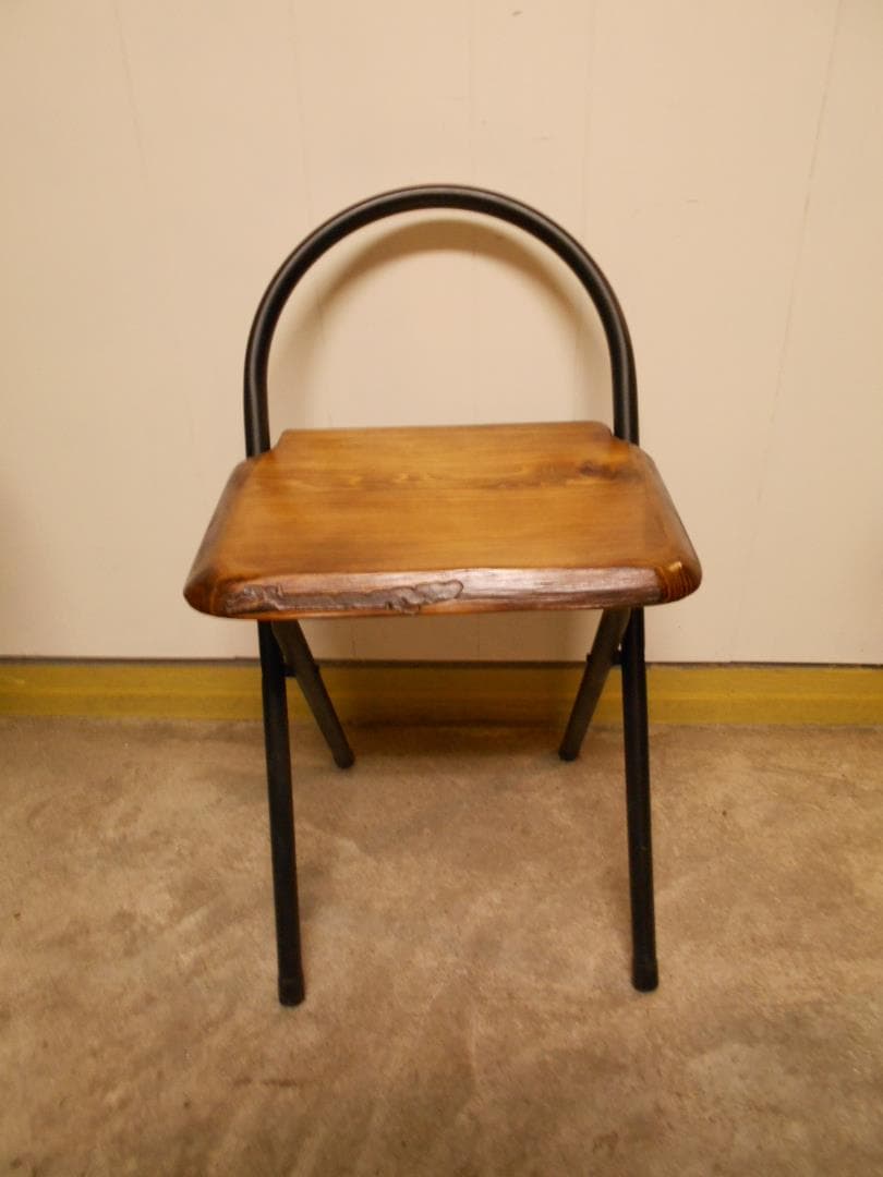 ひのきアイアンテーブルイスセット12-17