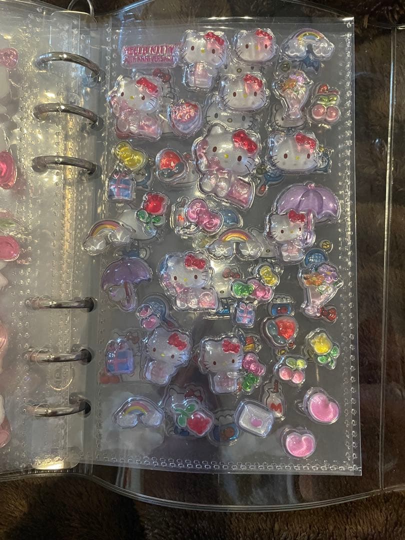 シール完成品　サンリオ　ボンボンドロップシール　8枚セット