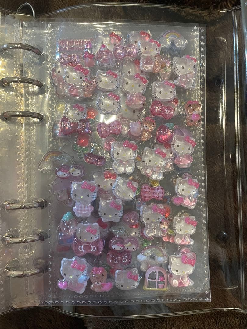 シール完成品　サンリオ　ボンボンドロップシール　8枚セット