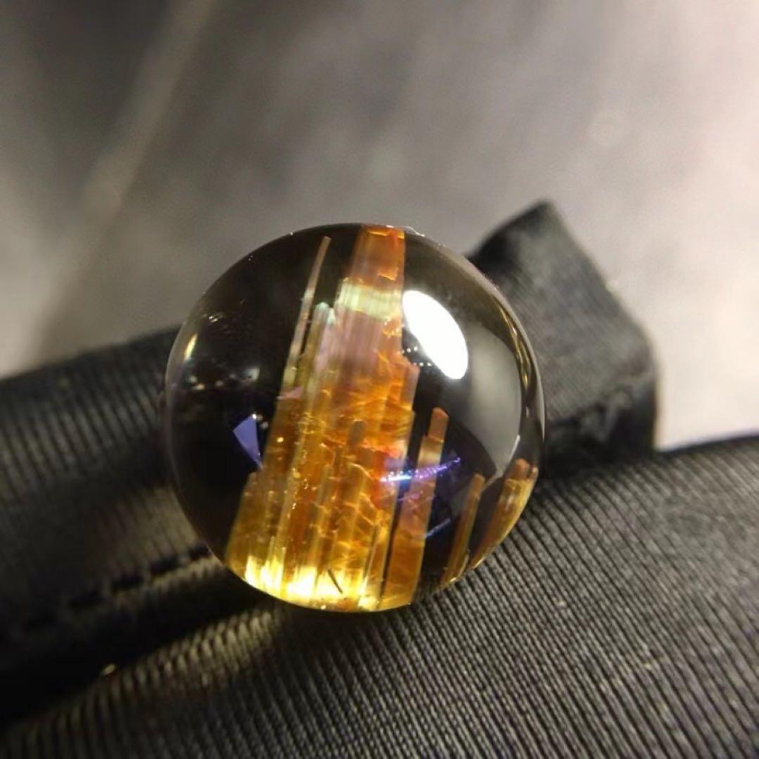 ⭐︎【天然】タイチンクオーツ 丸玉 18.3mm