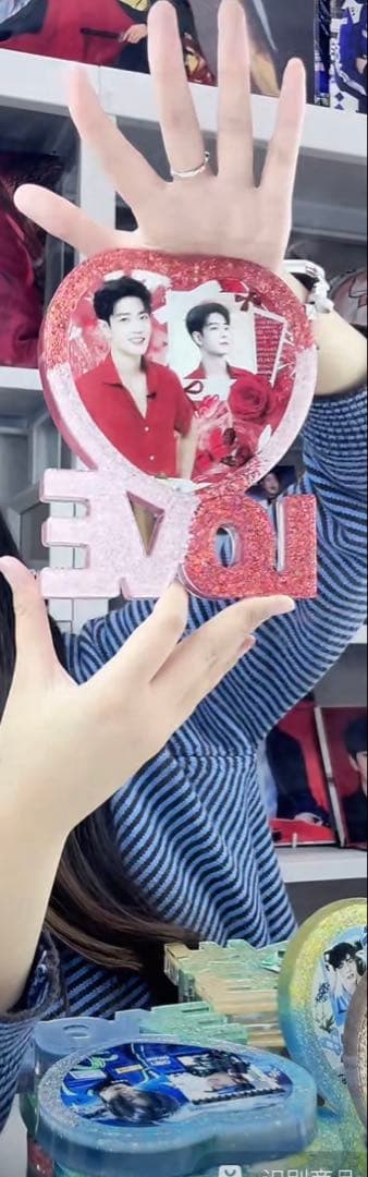 新作 肖戦 超大Loveスタンド　置物 8点セット❣️確認用❣️0108