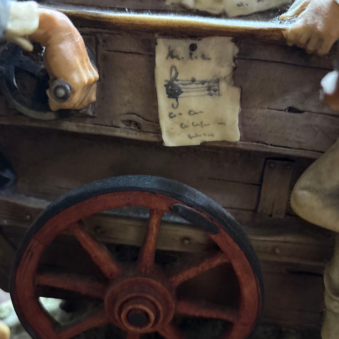 置物　陶器　人形　イタリア　陶器　ダックスフンド　作家