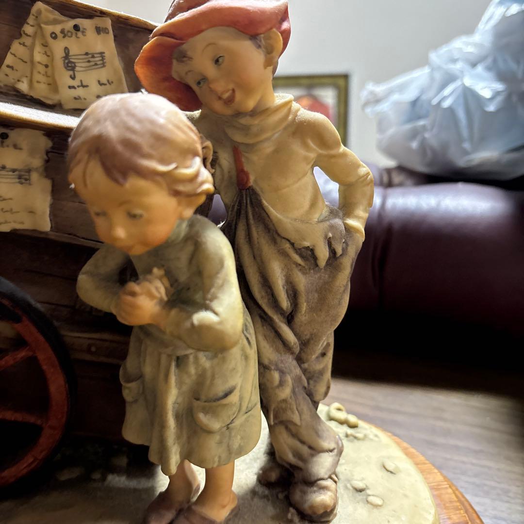 置物　陶器　人形　イタリア　陶器　ダックスフンド　作家