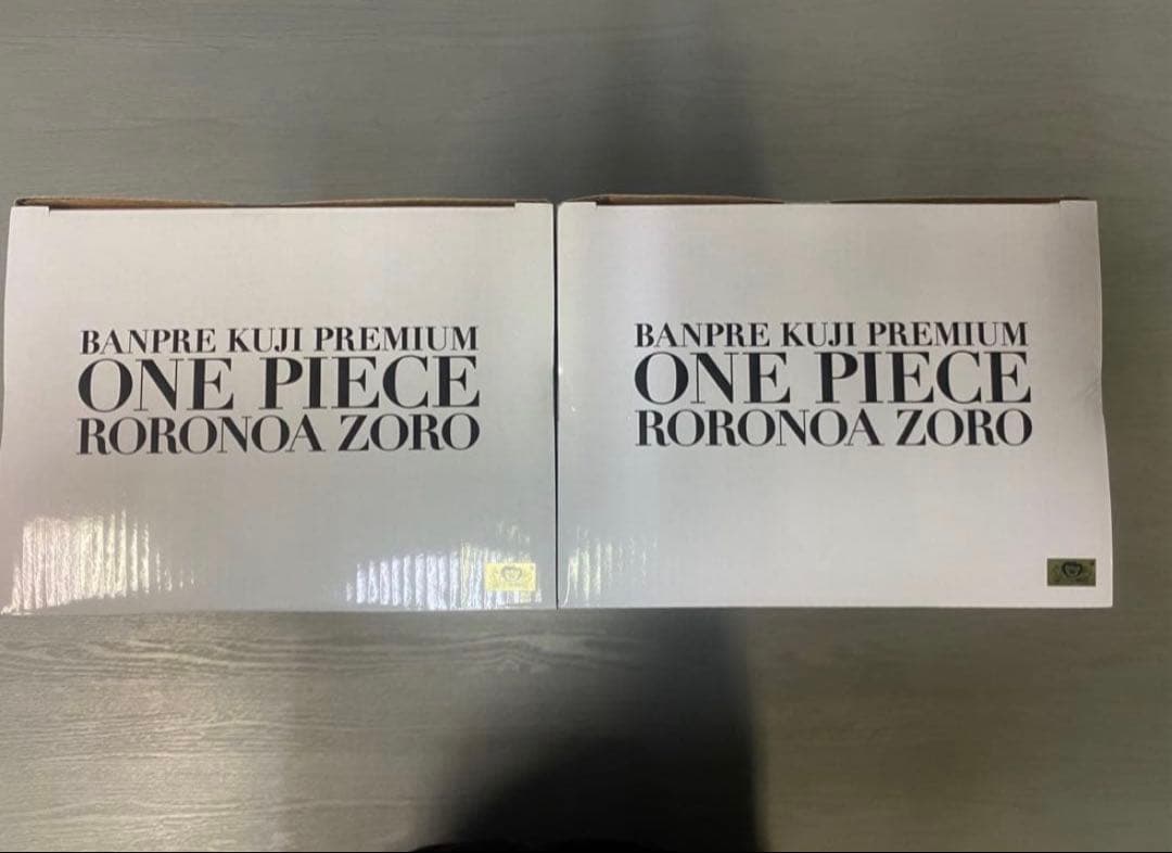 バンプレくじプレミアム　ワンピース ロロノア・ゾロ Ａ賞・Ｂ賞
